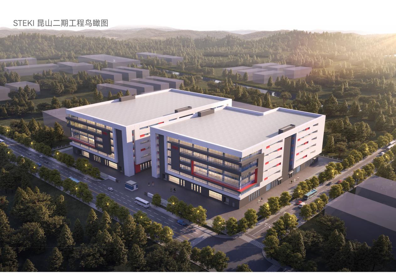 蘇州采奕動力二期鳥瞰圖